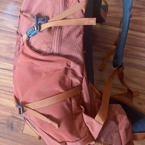 Gregory Orange Hiking Backpack with Compression Straps - Picture 4 of 13